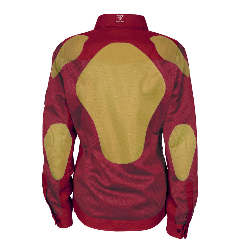 Load image into Gallery viewer, Protective Summer Mesh Shirt for Women - Red Maroon Solid