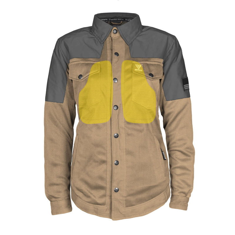 Load image into Gallery viewer, Summer Mesh Reflective Shirt Camel Nebula for Women
