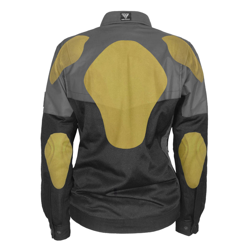 Load image into Gallery viewer, Summer Mesh Reflective Shirt "Nightfall Nebula" for Women - Black