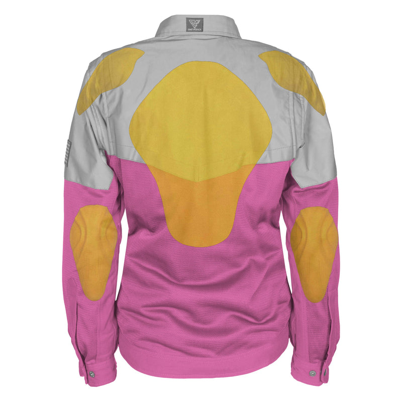 Load image into Gallery viewer, Summer Mesh Reflective Shirt Pink Eclipse for Women