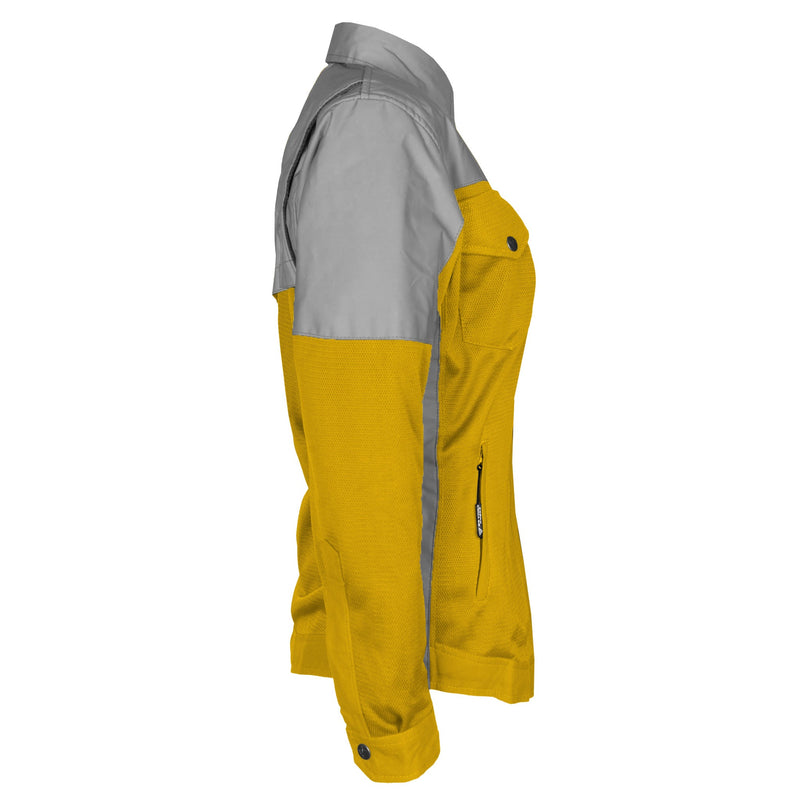 Load image into Gallery viewer, Summer Mesh Reflective Shirt Yellow Eclipse for Women