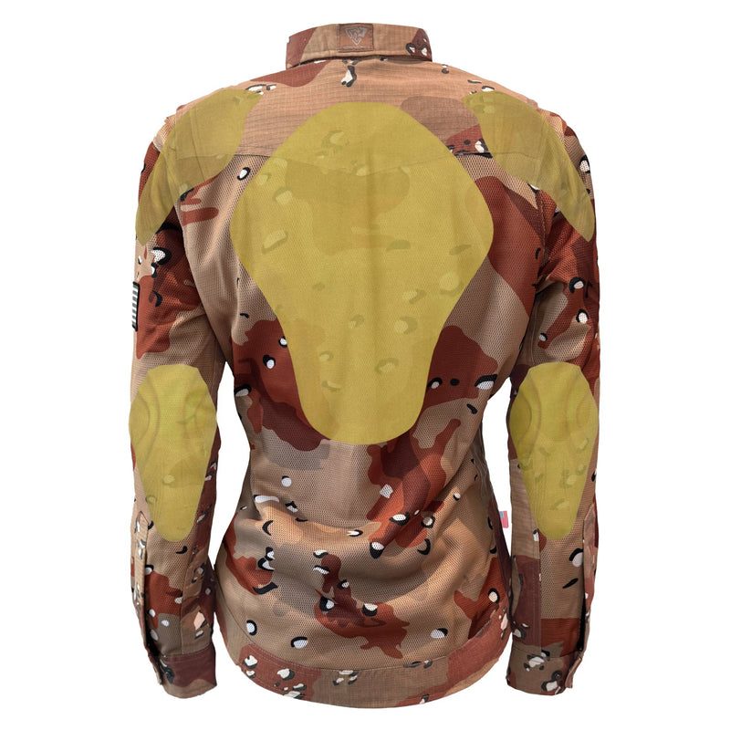 Load image into Gallery viewer, Summer Protective Camouflage Mesh Shirt "Dagger Two" for Women’s
