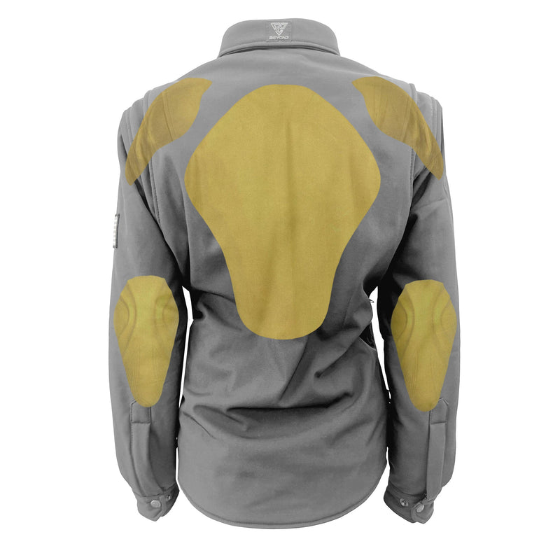 Load image into Gallery viewer, Protective SoftShell Winter Jacket for Women – Light Gray Matte