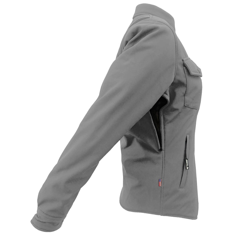 Load image into Gallery viewer, Protective SoftShell Winter Jacket for Women – Light Gray Matte