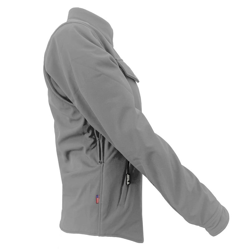 Load image into Gallery viewer, Protective SoftShell Winter Jacket for Women – Light Gray Matte