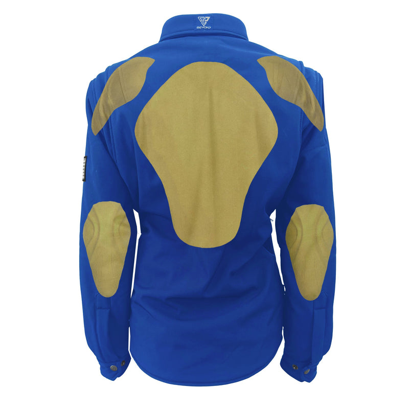 Load image into Gallery viewer, Protective SoftShell Winter Jacket for Women – Light Blue Matte