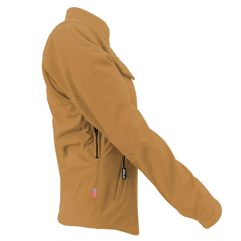 Load image into Gallery viewer, Protective SoftShell Winter Jacket for Women – Mustard Matte