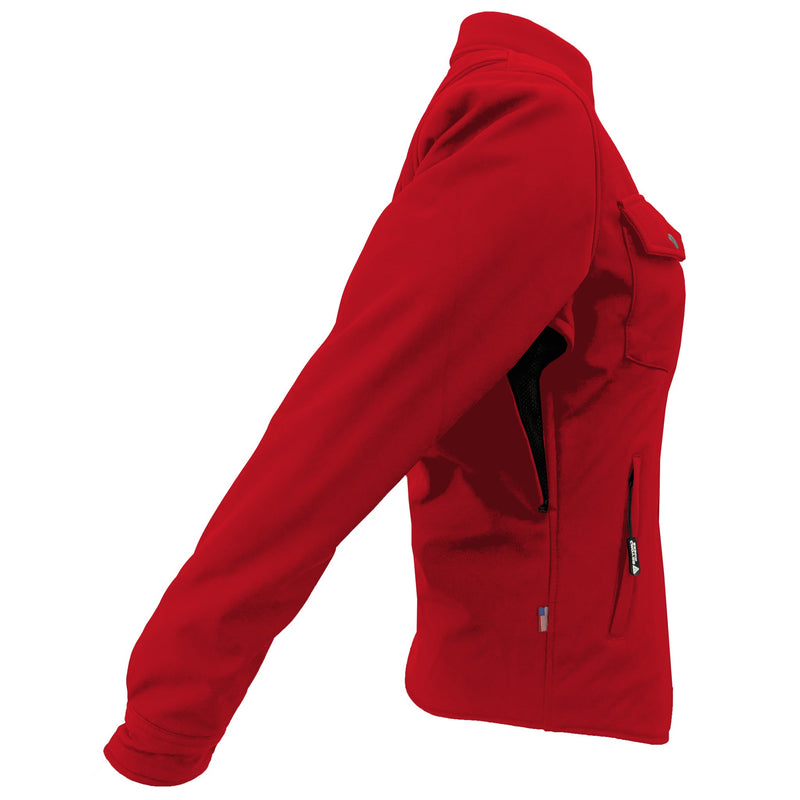 Load image into Gallery viewer, Protective SoftShell Winter Jacket for Women – Red Matte