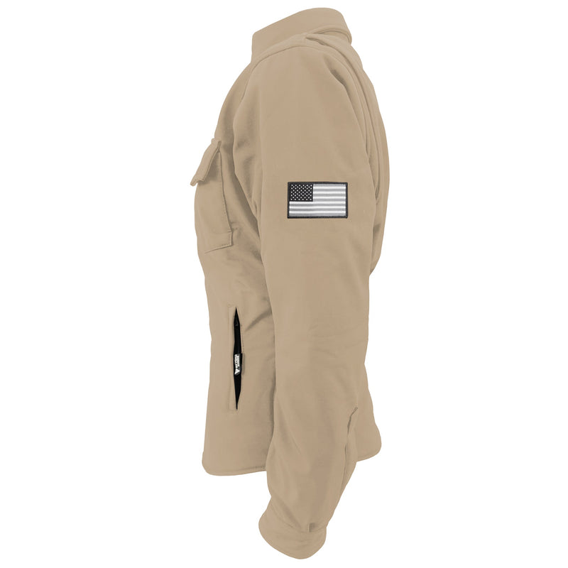 Load image into Gallery viewer, Protective SoftShell Winter Jacket for Women – Khaki Matte