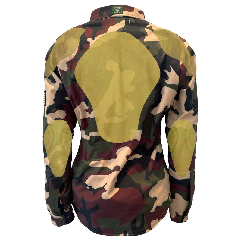 Load image into Gallery viewer, Protective SoftShell Winter Jacket for Women Camouflage Knight Hawk