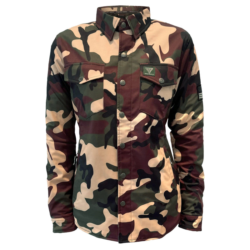 Load image into Gallery viewer, Protective SoftShell Winter Jacket for Women Camouflage Knight Hawk