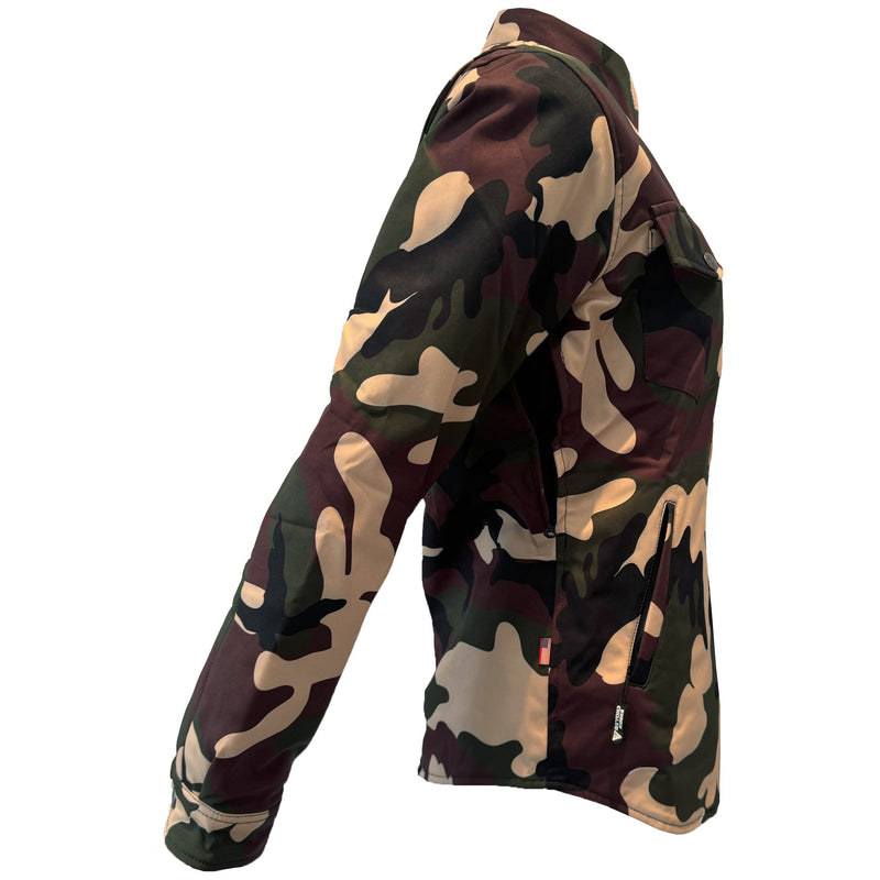 Load image into Gallery viewer, Protective SoftShell Winter Jacket for Women Camouflage Knight Hawk