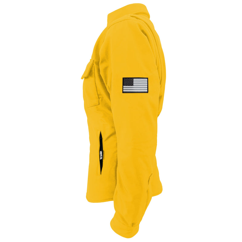 Load image into Gallery viewer, Protective SoftShell Winter Jacket for Women – Yellow Matte