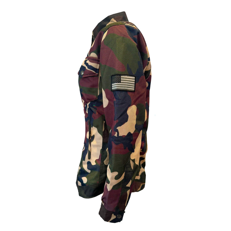 Load image into Gallery viewer, Summer Protective Camouflage Mesh Shirt "Knight Hawk" for Women’s