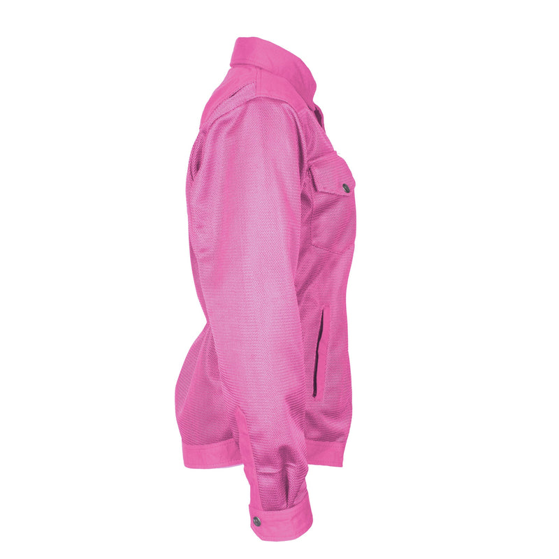 Load image into Gallery viewer, Protective Summer Mesh Shirt for Women - Pink Solid