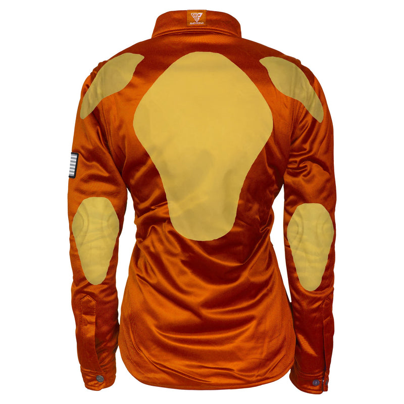 Load image into Gallery viewer, Ultra Protective Shirt for Women - Orange Solid