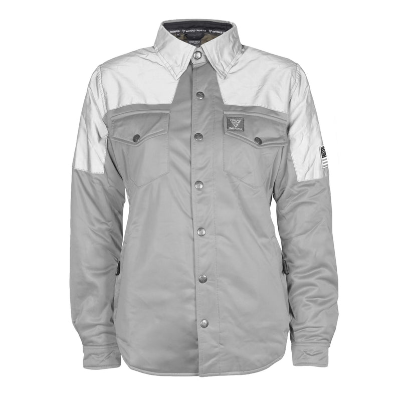 Load image into Gallery viewer, Ultra Reflective Shirt "Twilight Titanium" for Women - Gray and Silver