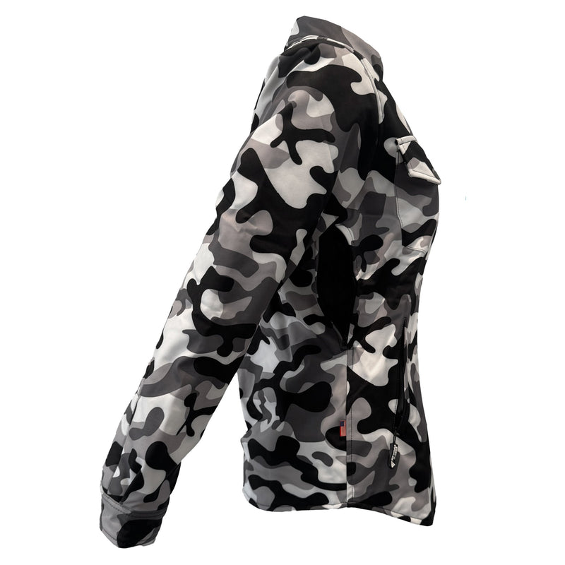 Load image into Gallery viewer, Protective SoftShell Winter Jacket for Women Camouflage SnowFox