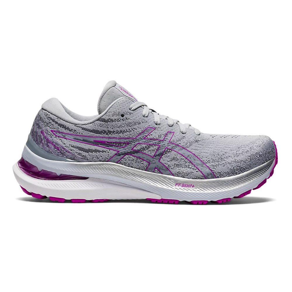 Women's Asics Gel-Kayano 29, Piedmont Grey/Orchid, 6 B Medium - Skoutley Outdoors LLC