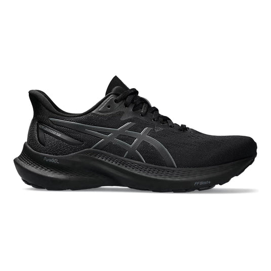 Women's Asics GT-2000 12, Black/Black, 6 B Medium - Skoutley Outdoors LLC