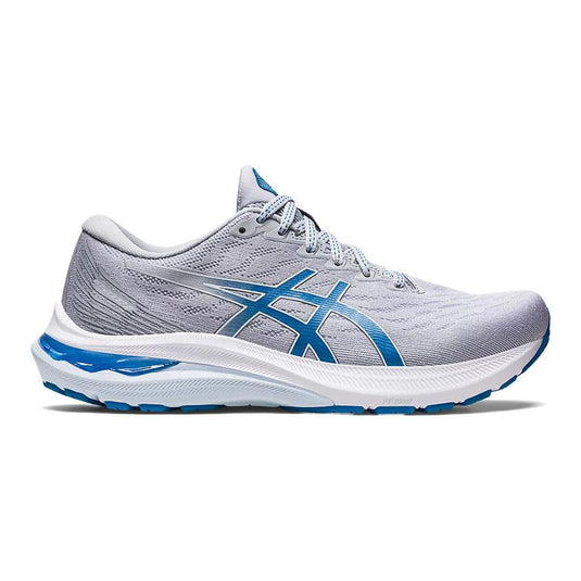 Women's Asics GT-2000 11, Piedmont Grey/Reborn Blue, 6 B Medium - Skoutley Outdoors LLC