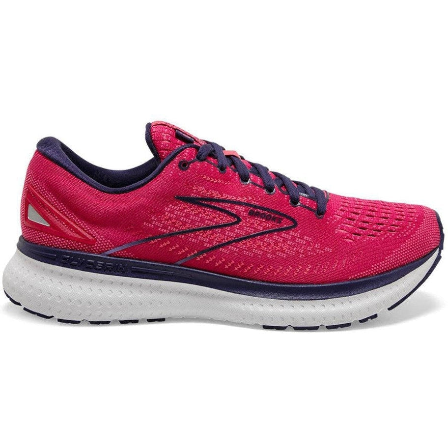 Women's Brooks Glycerin 19, Barberry/Purple/Calypso, 5.5 B Narrow - Skoutley Outdoors LLC
