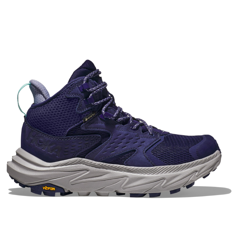 Women's Hoka Anacapa 2 Mid GTX, Night Sky/Opal, 8 B Medium - Skoutley Outdoors LLC