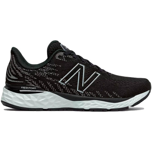 Women's New Balance Fresh Foam 880 v11, Black/Star Glo, 5 B Medium - Skoutley Outdoors LLC