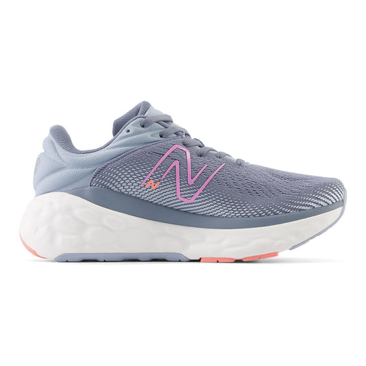 Women's New Balance Fresh Foam X 840v1, Arctic Grey/Raspberry, 7 B Medium - Skoutley Outdoors LLC