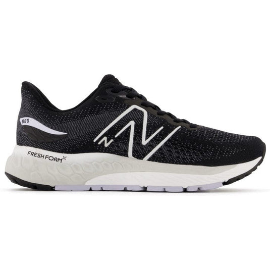 Women's New Balance Fresh Foam X 880v12, Black/Violet Haze, 5 B Medium - Skoutley Outdoors LLC