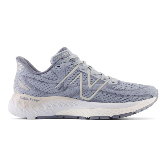 Women's New Balance Fresh Foam X 880v13, Light Arctic Grey/Arctic Grey, 7 B Medium - Skoutley Outdoors LLC