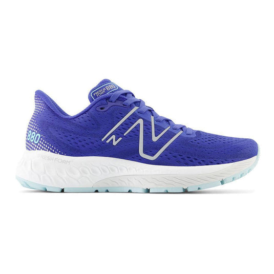 Women's New Balance Fresh Foam X 880v13, Marine Blue/Bright Cyan, 6 B Medium - Skoutley Outdoors LLC