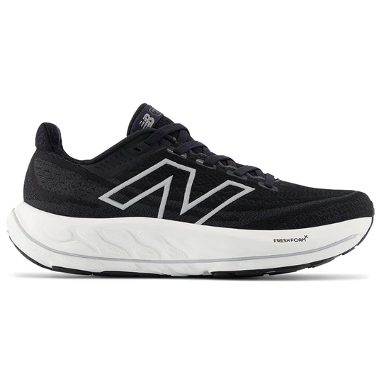 Women's New Balance Fresh Foam Vongo v6, Black/White, 10.5 B Medium - Skoutley Outdoors LLC