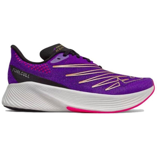 Women's New Balance FuelCell RC Elite v2, Deep Violet/Black, 7 B Medium - Skoutley Outdoors LLC