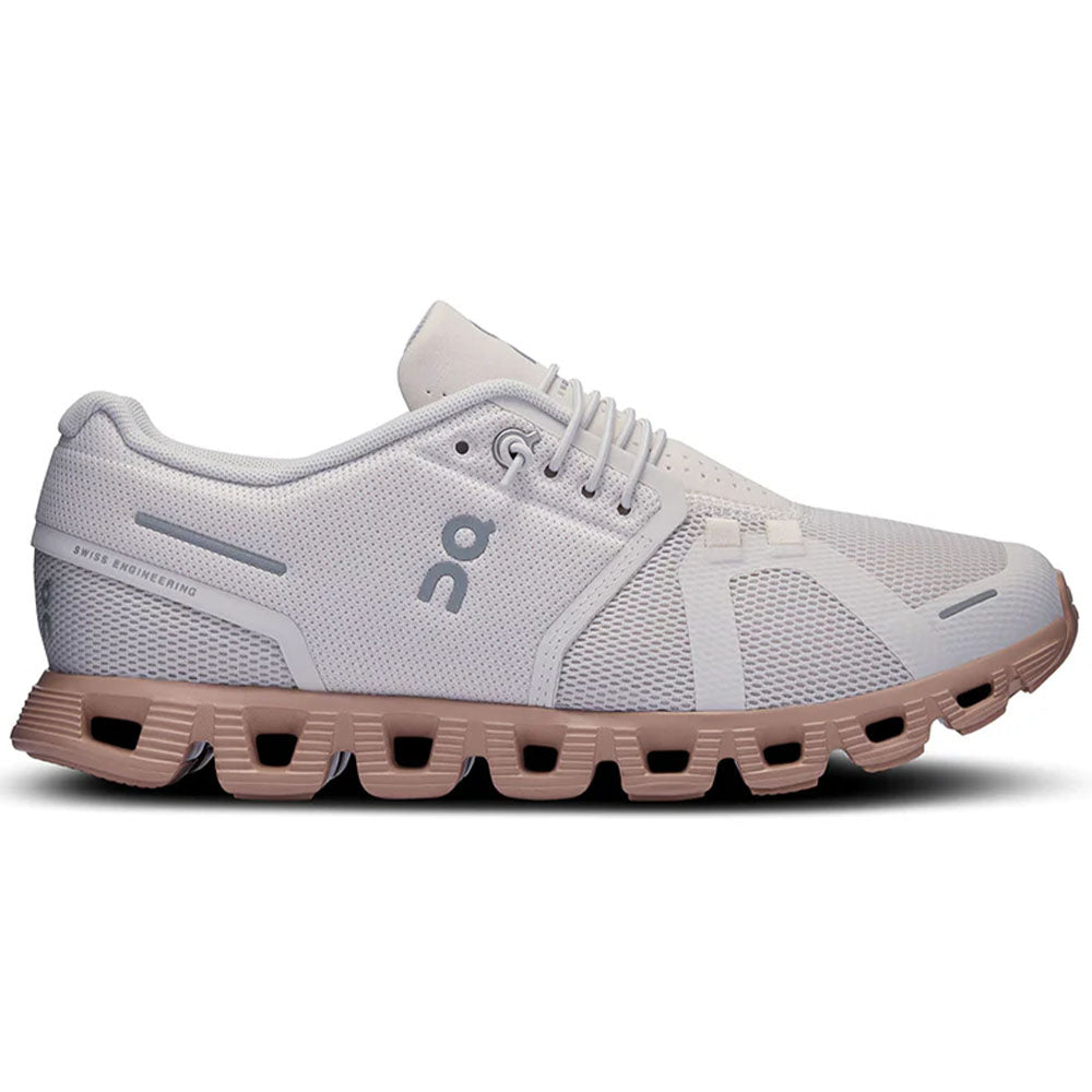 Women's On Cloud 5, Sand/Rosebrown, 9.5 B Medium - Skoutley Outdoors LLC