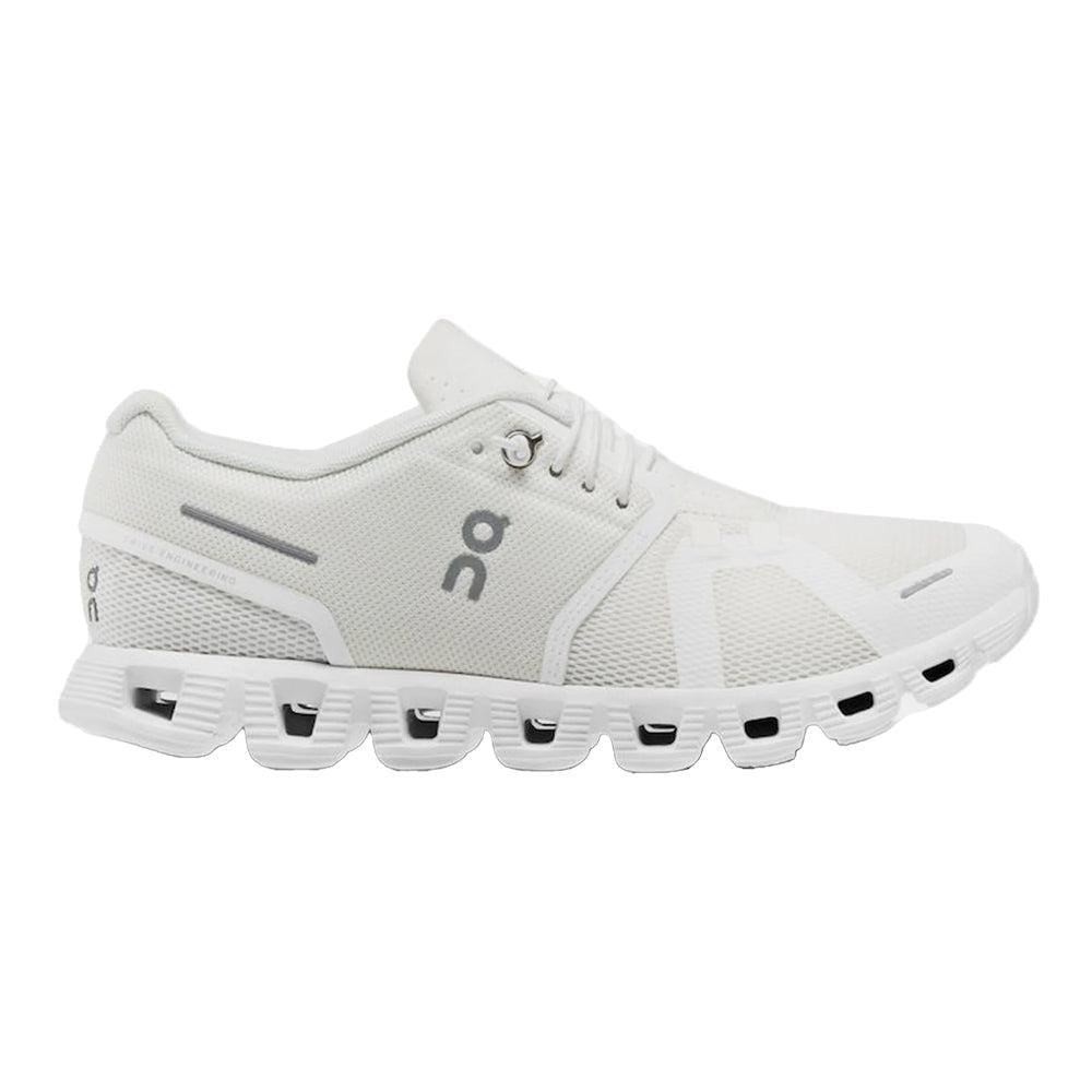 Women's On Cloud 5 Undyed, Undyed-White/White, 9.5 B Medium - Skoutley Outdoors LLC