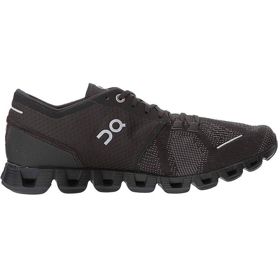 Women's On Cloud X, Black/Asphalt, 6.5 B Medium - Skoutley Outdoors LLC