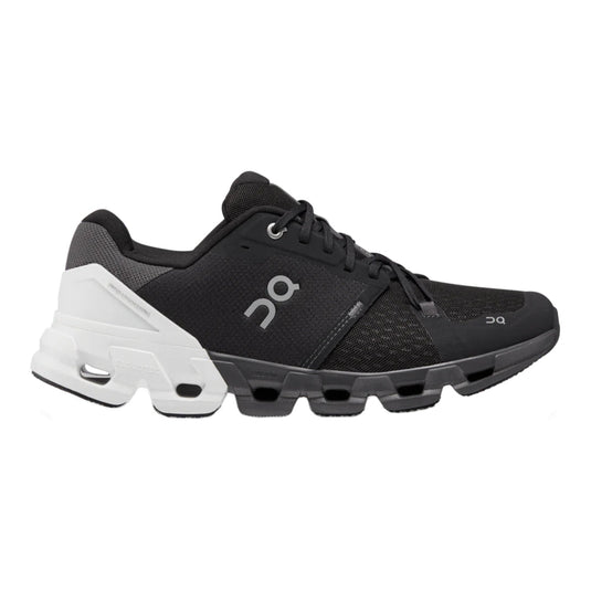 Women's On Cloudflyer 4, Black/White, 9.5 B Medium - Skoutley Outdoors LLC