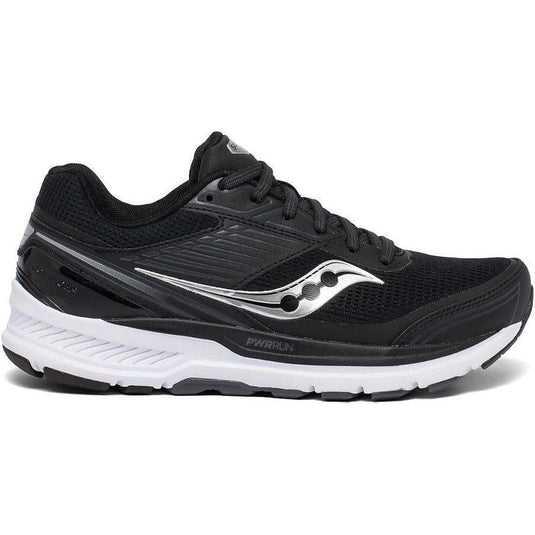 Women's Saucony Echelon 8, Black/White, 5.5 B Medium - Skoutley Outdoors LLC