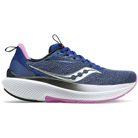 Women's Saucony Echelon 9, Indigo/Grape, 9 D Wide - Skoutley Outdoors LLC