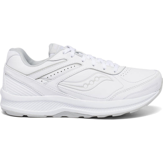 Women's Saucony Echelon Walker 3, White, 8 B Medium - Skoutley Outdoors LLC