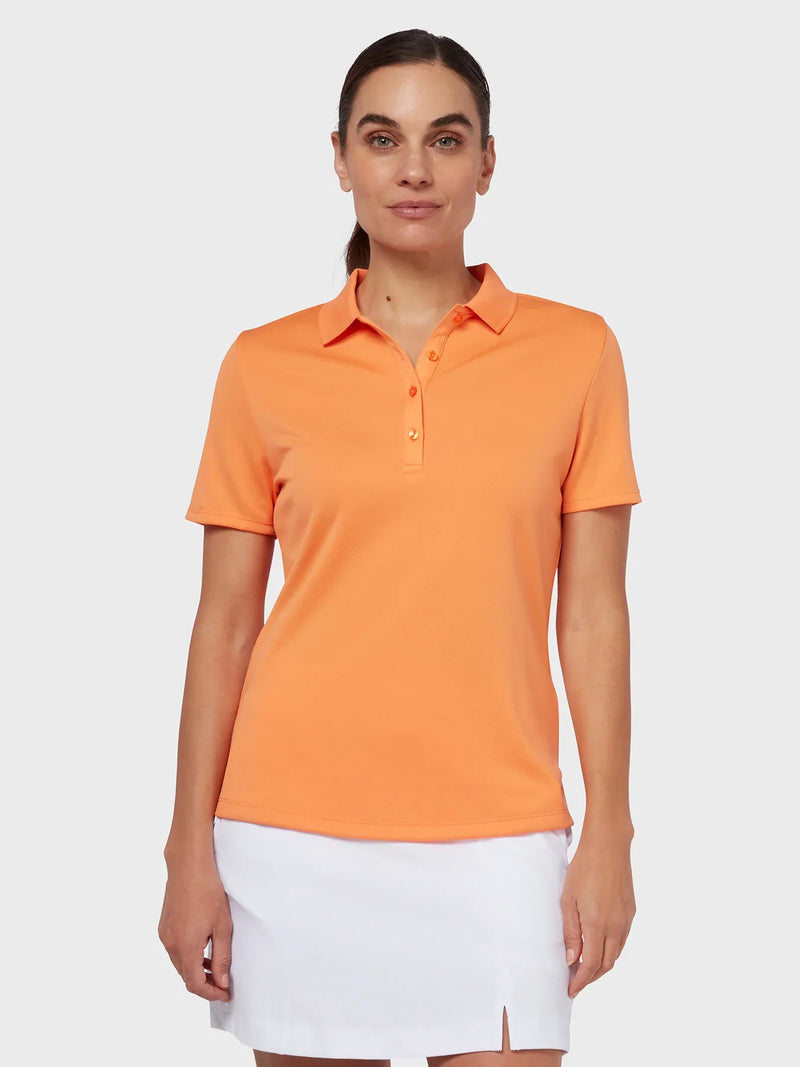 Load image into Gallery viewer, Womens Solid Swing Tech™ Polo