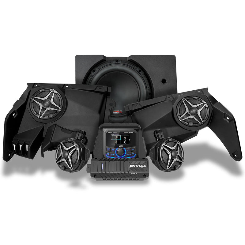 Load image into Gallery viewer, 2017-2024 Can-Am® X3, Phase-4 A-Spec 5-Speaker 800watt System w/JVC