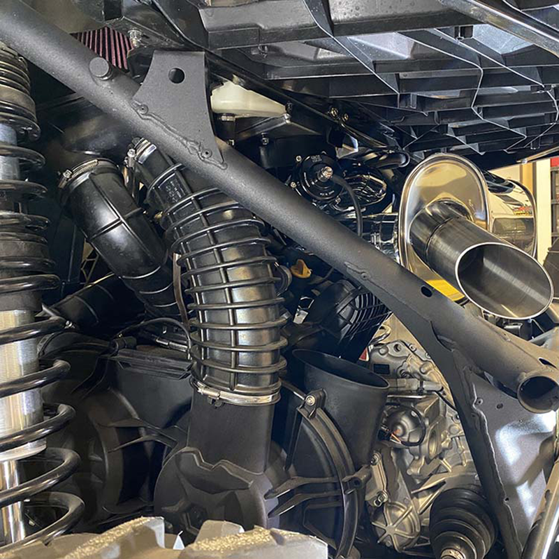 Load image into Gallery viewer, Treal Performance | 2017-2025 Can-Am Maverick X3 Trail Side Exit Exhaust System