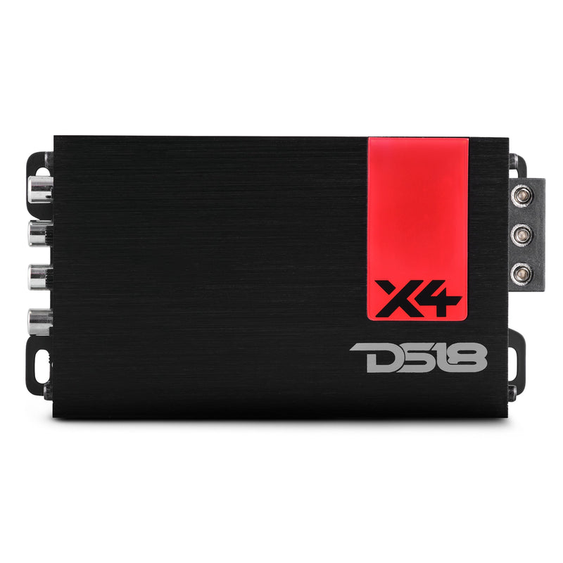 Load image into Gallery viewer, X 4-Channel Ultra Compact Class D Amplifier 4 x 70 Watts Rms @ 4-ohm