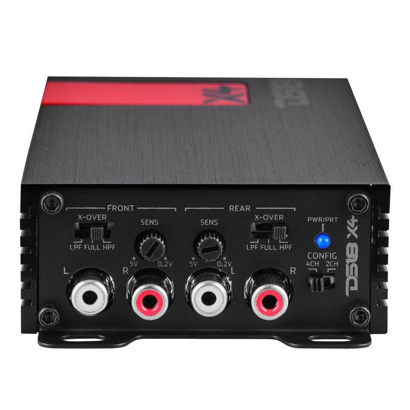 Load image into Gallery viewer, X 4-Channel Ultra Compact Class D Amplifier 4 x 70 Watts Rms @ 4-ohm