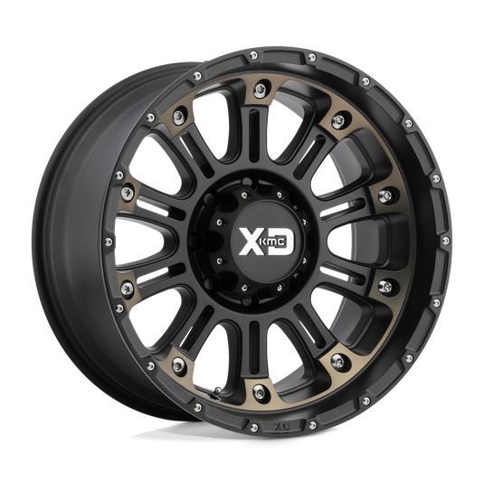 Xd Xd829 Hoss Ii Satin Black Machined Dark Tint