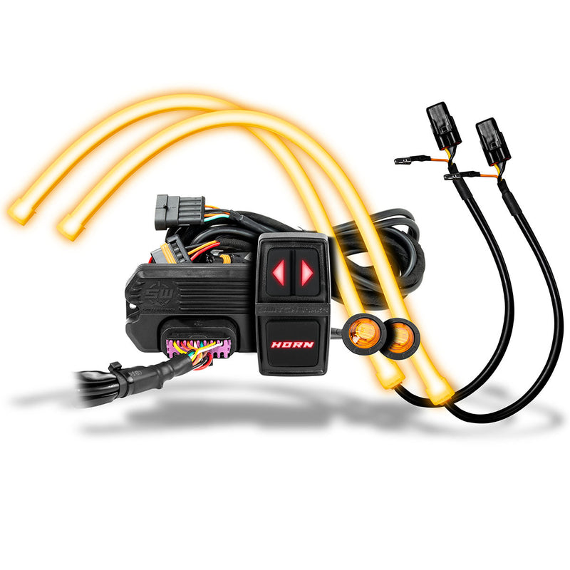 Load image into Gallery viewer, SWITCH Works Tango2 Polaris Xpedition and Xpedition ADV street legal turn signal kit with sequential LED strips