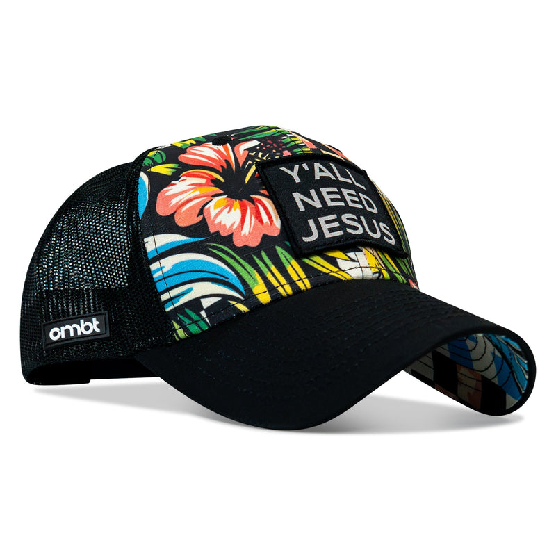 Load image into Gallery viewer, Y'all Need Jesus Patch Original Ripstop Snapback Hat