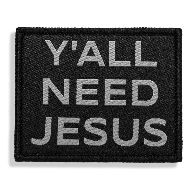 Load image into Gallery viewer, Y'all Need Jesus Velcro Patch